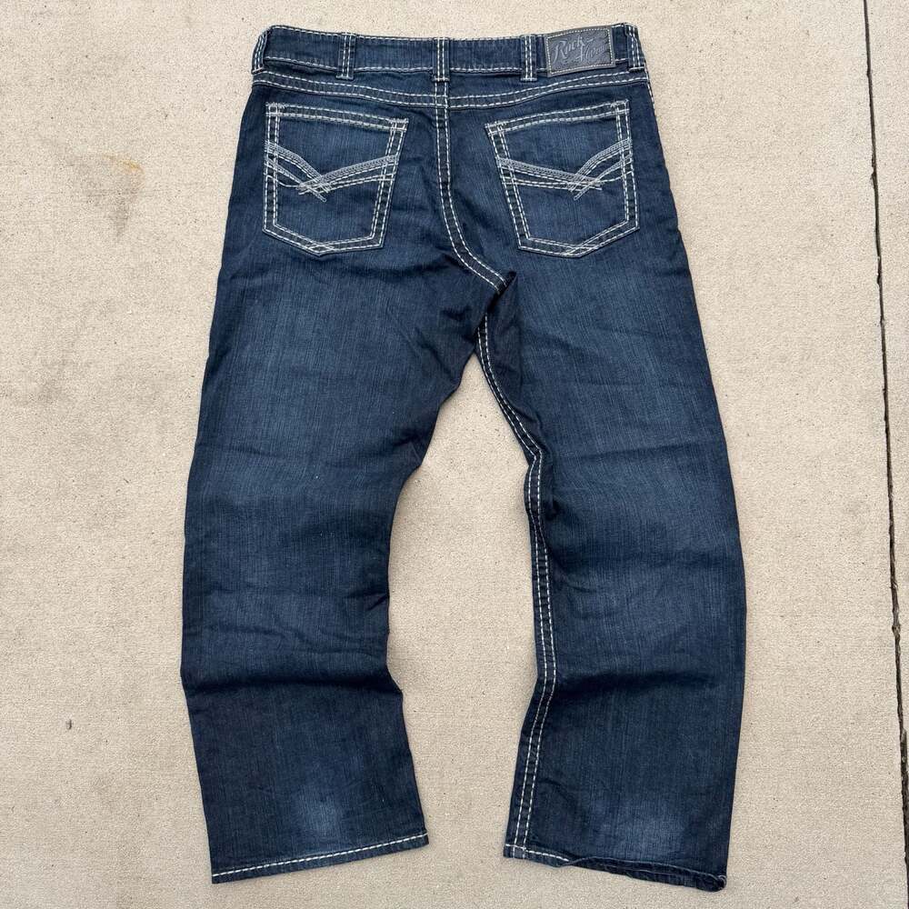 Rock 47 by Wrangler Men's Relaxed Boot Cut Jeans